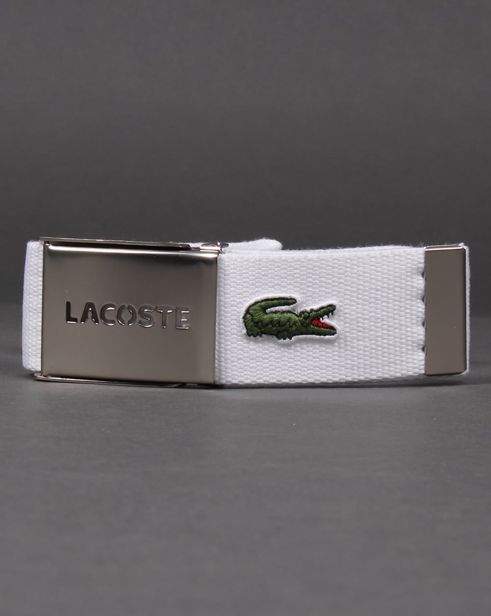 Lacoste Belt Gift Box White