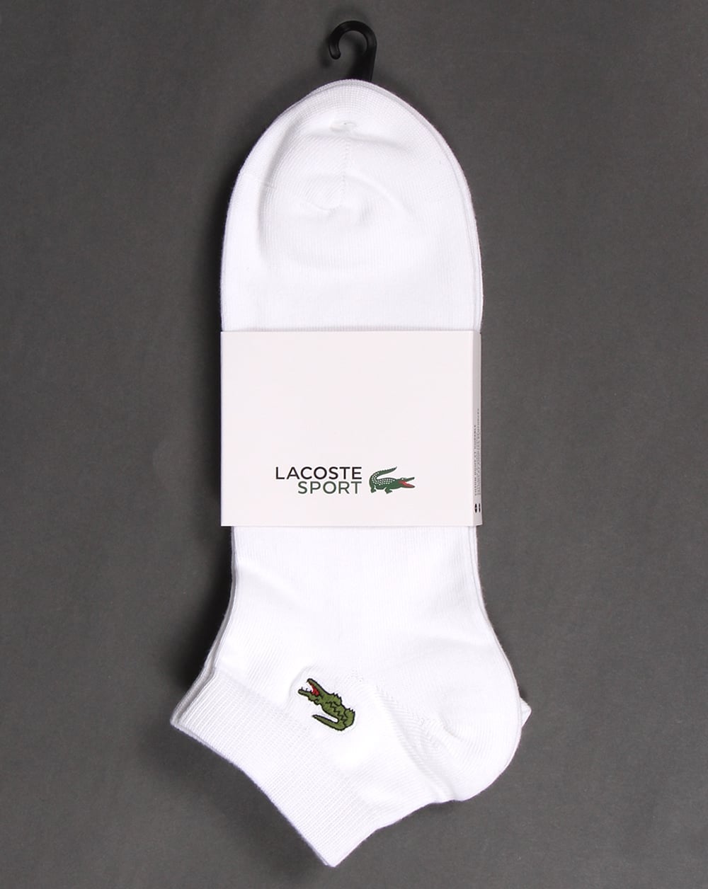 Lacoste Low Cut Socks 3 Pack White