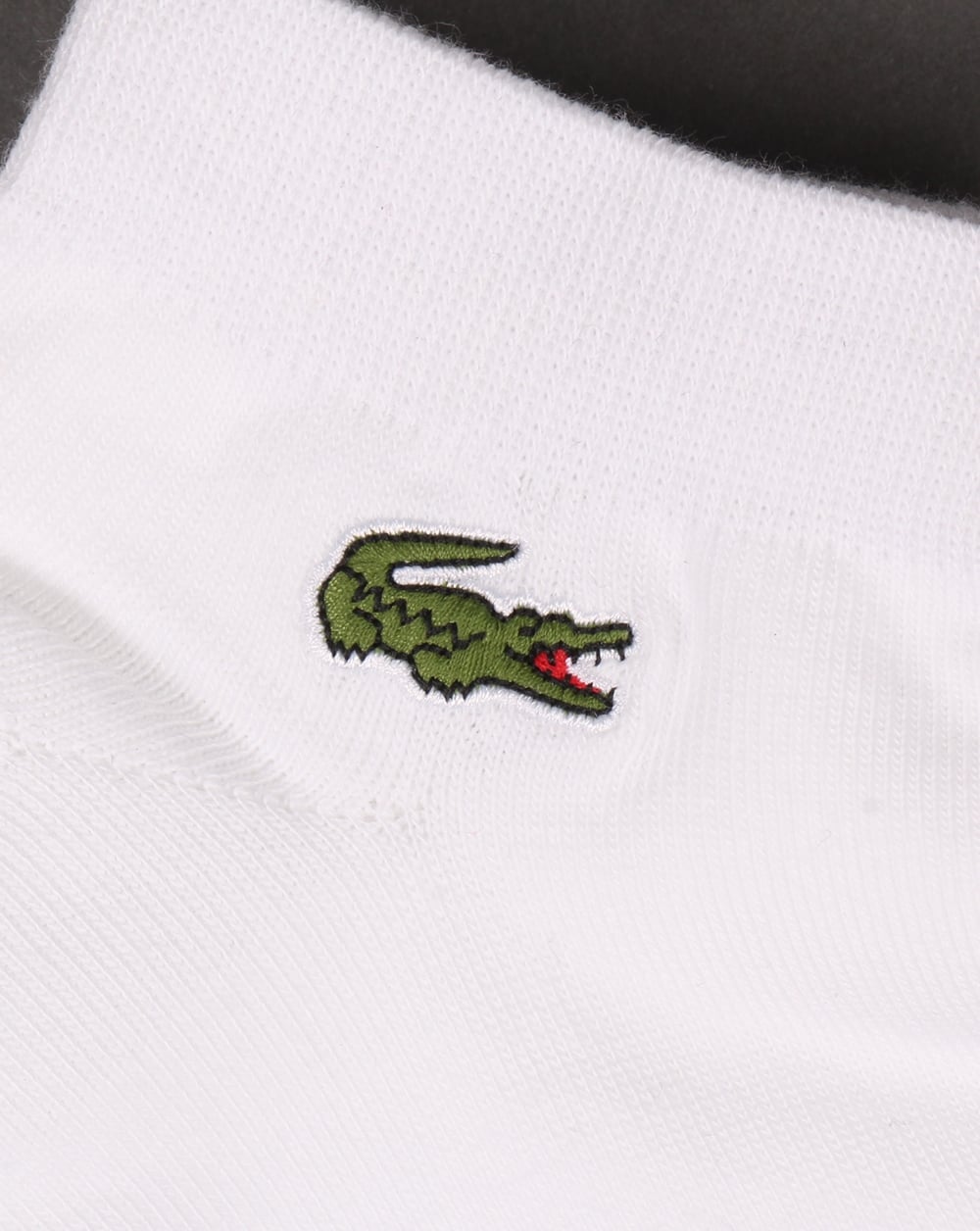 Lacoste Low Cut Socks 3 Pack White