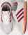 Adidas Haven Trainers White/Burgundy Red