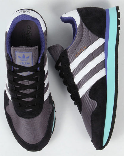 Adidas Haven Trainers Trace Grey/White/Aqua