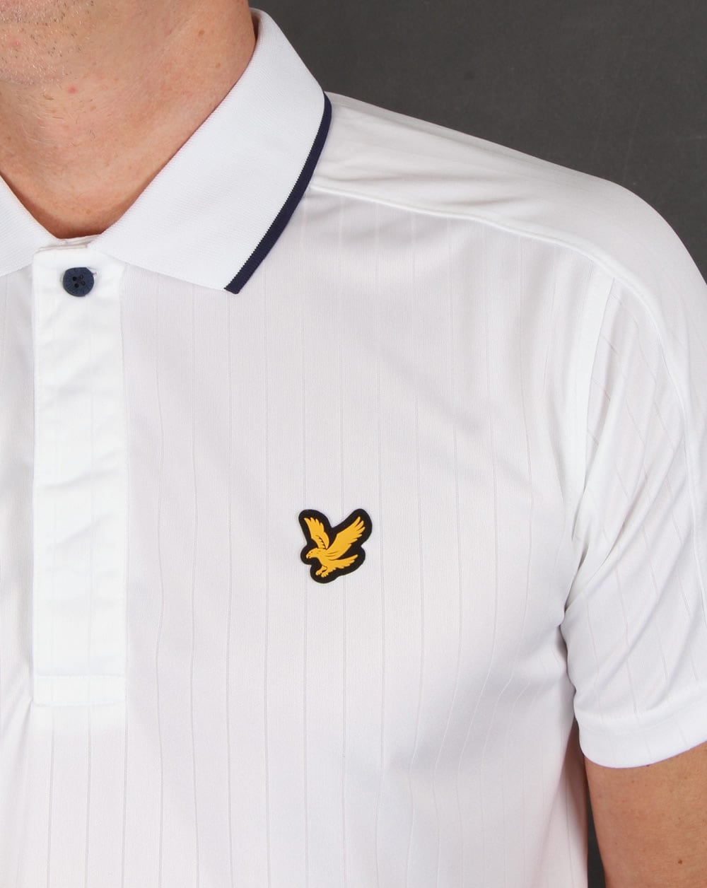 Lyle And Scott Active Banks Polo Shirt White