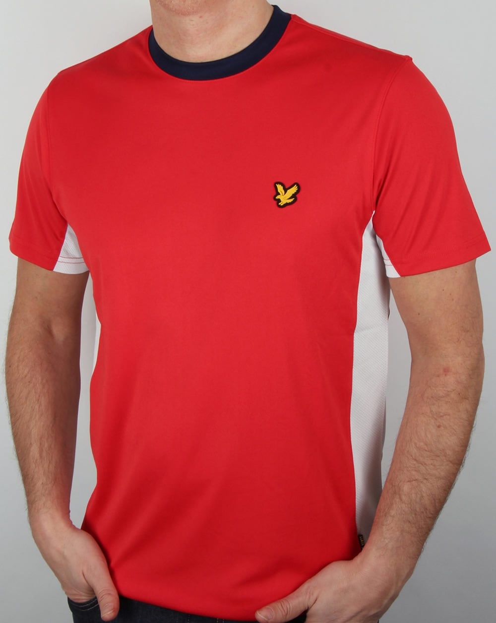 Lyle And Scott Active Peters T Shirt Red/White