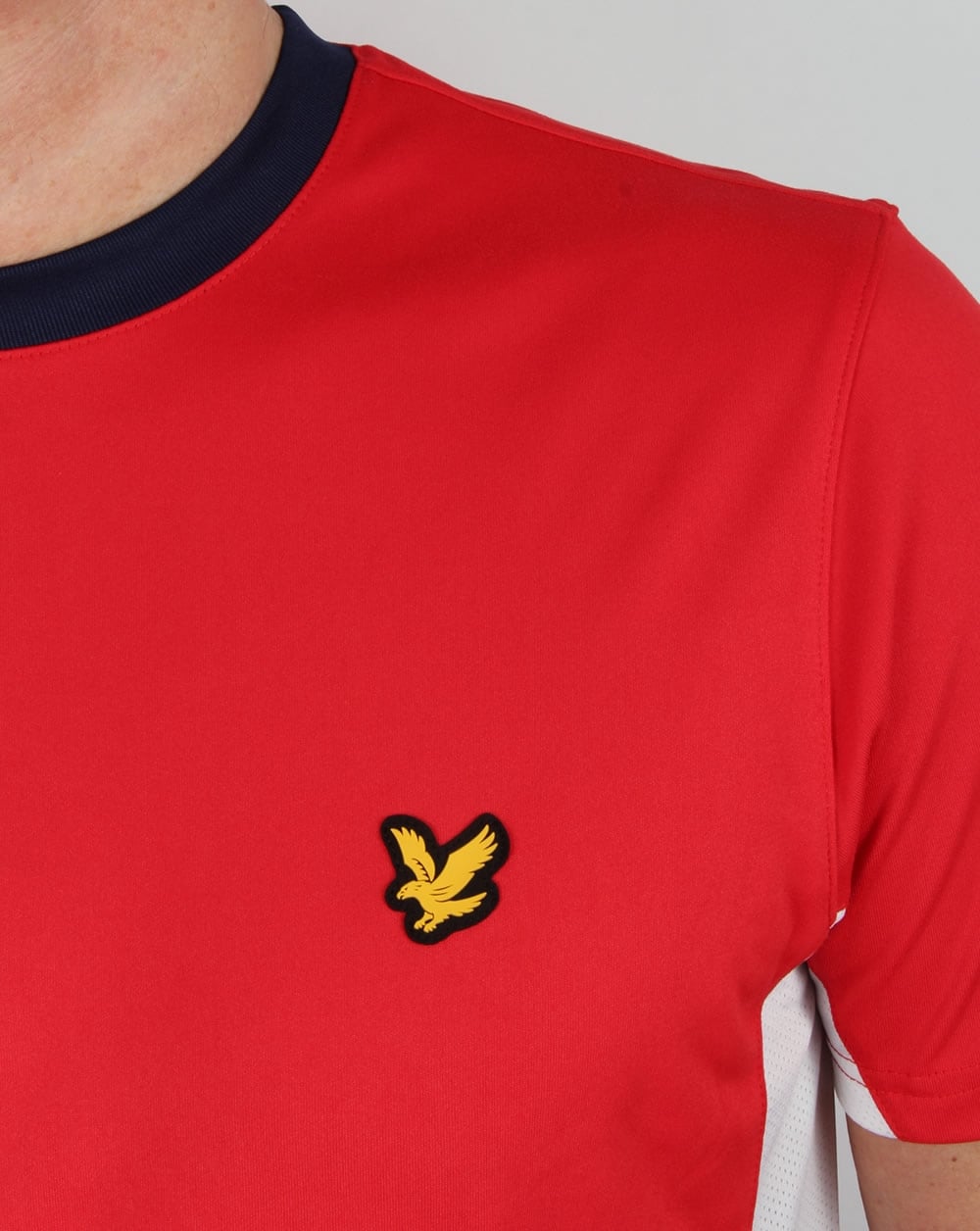 Lyle And Scott Active Peters T Shirt Red/White