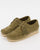 Clarks Originals Weaver Suede Shoes Forest Green