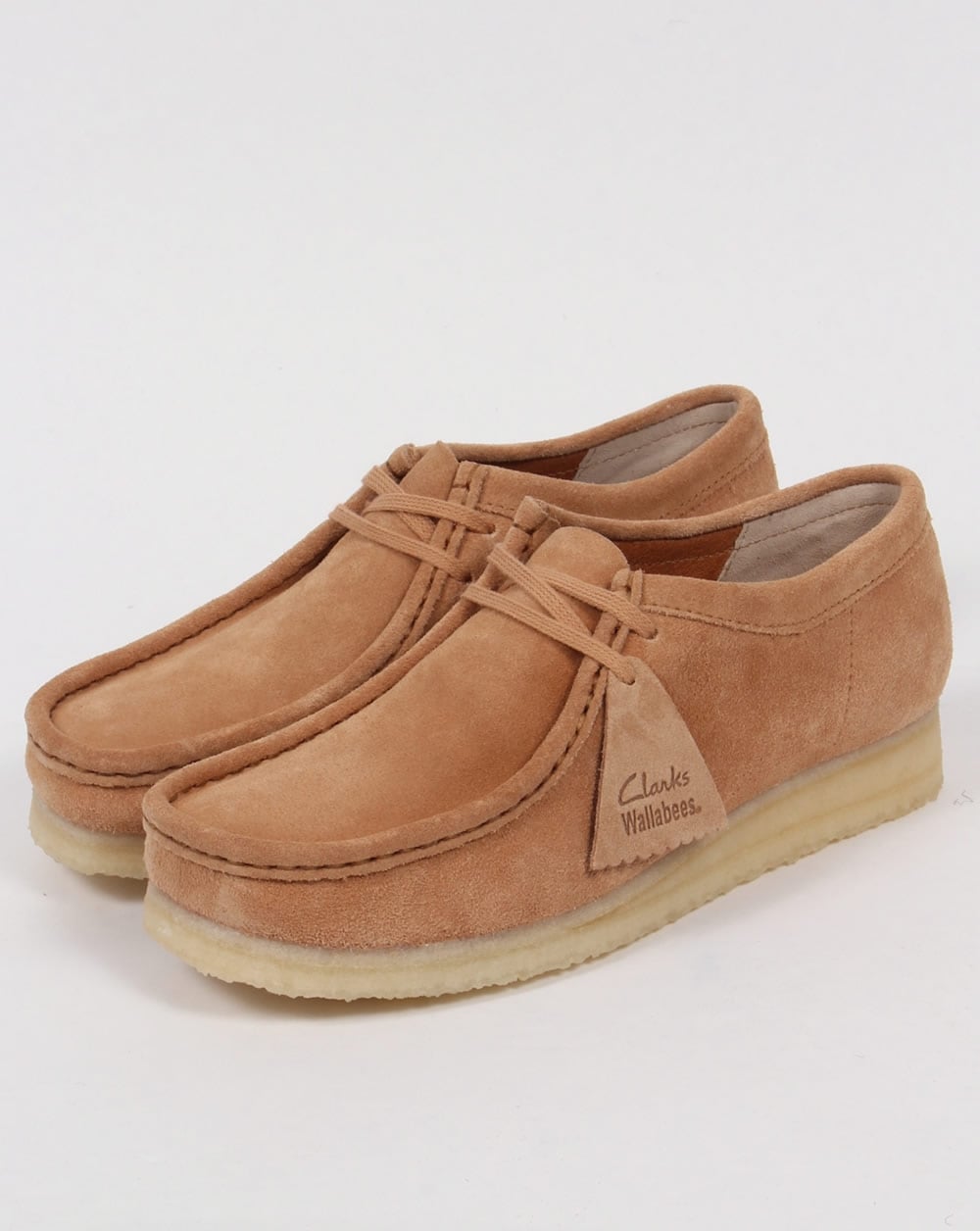 Clarks Originals Wallabee Suede Shoes Fudge