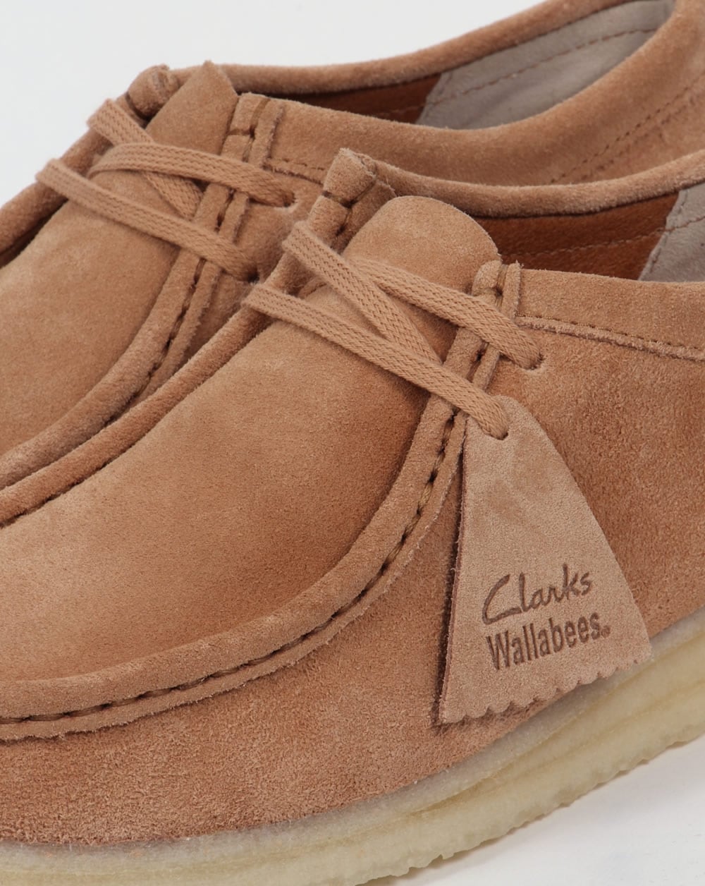 Clarks Originals Wallabee Suede Shoes Fudge