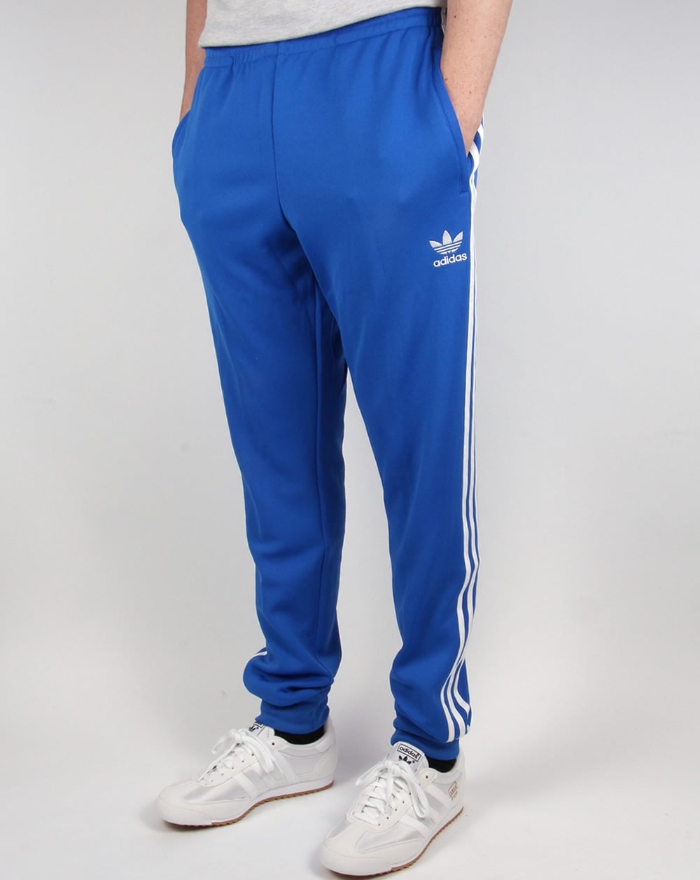 Adidas Originals Superstar Cuffed Track Pants Blue