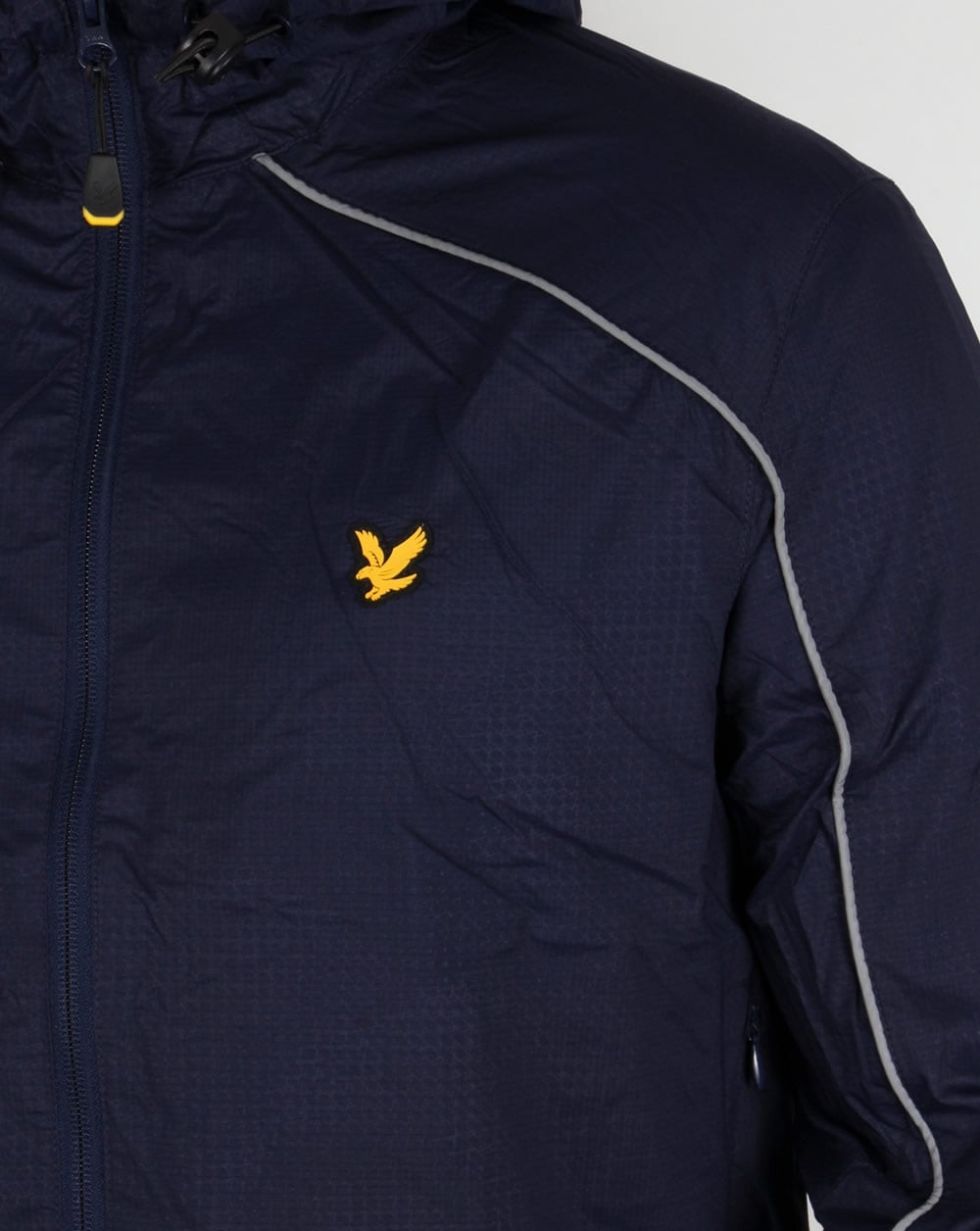 Lyle And Scott Active Stewart Hooded Jacket Navy