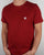 Pretty Green Crew Neck Tee Dark Red