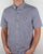 Pretty Green Glendale Short Sleeve Gingham Shirt Navy
