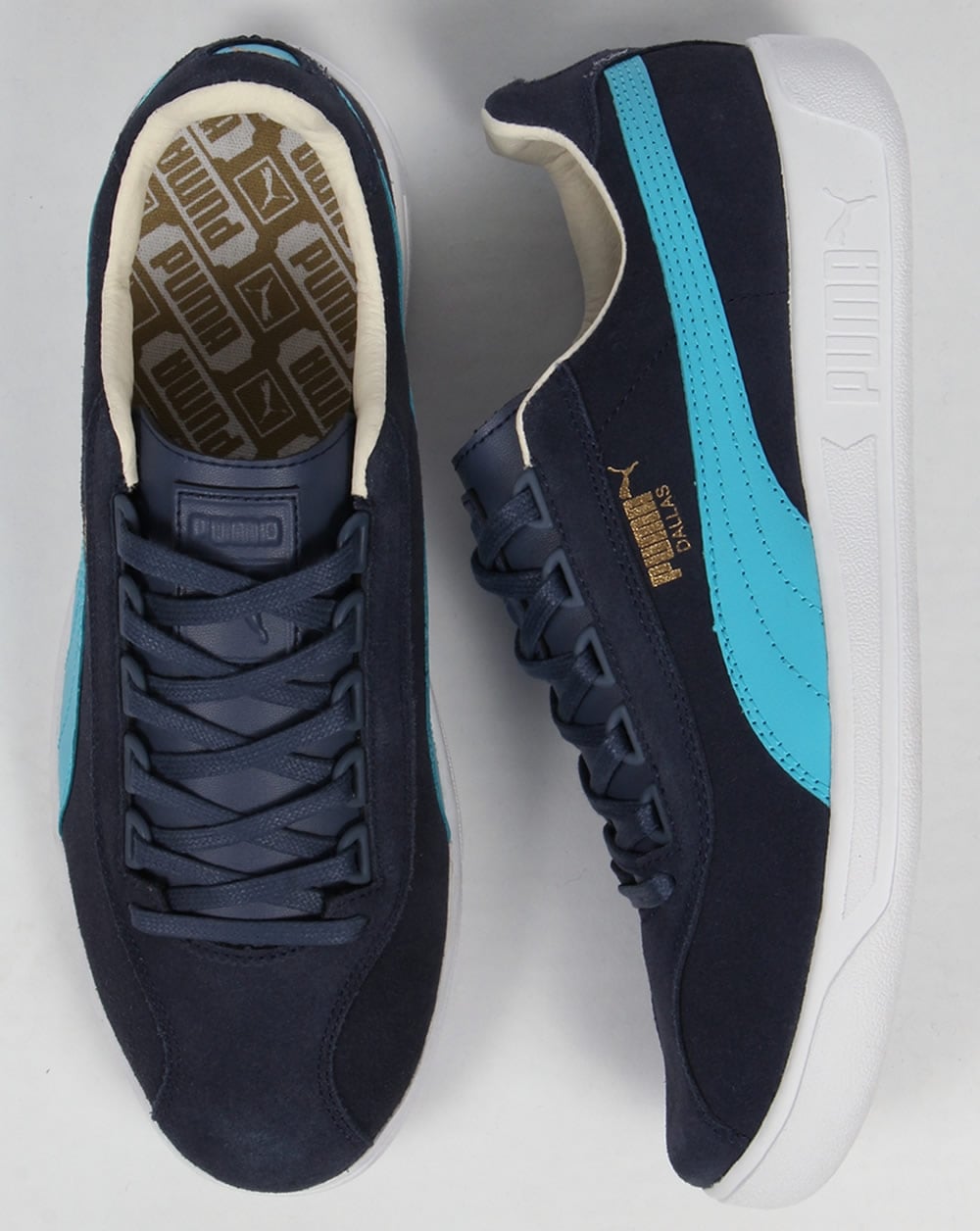 Puma Dallas Trainers Blue Shadow
