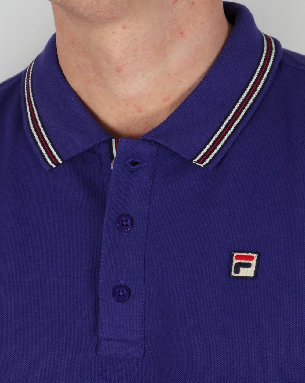 Fila Vintage Matcho 4 Polo Shirt Purple