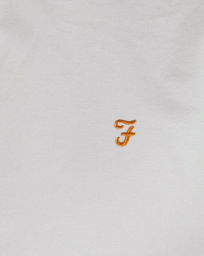 Farah Brewer Short Sleeve Shirt White