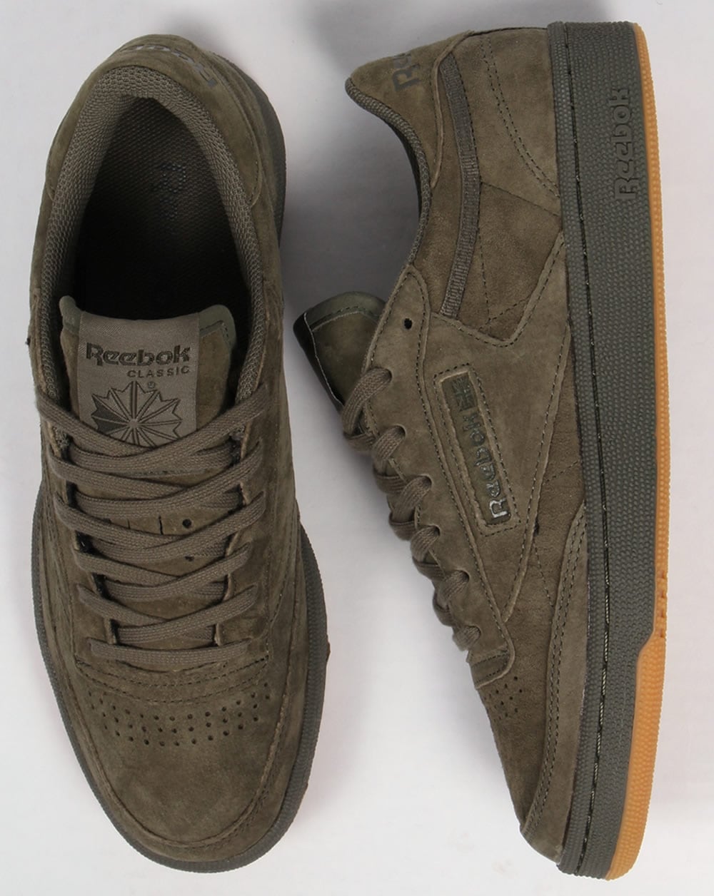 Reebok Club C 85 Trainers Hunter Green