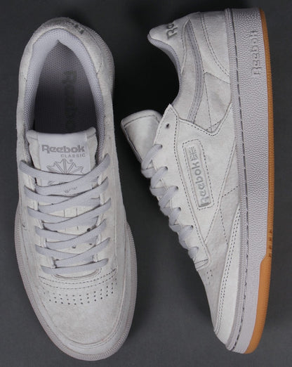 Reebok Club C 85 Trainers Steel/Carbon/Gum
