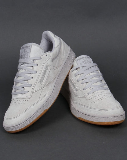 Reebok Club C 85 Trainers Steel/Carbon/Gum
