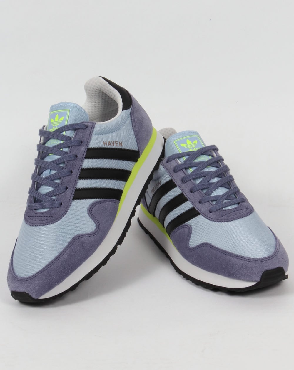 Adidas Haven Trainers Soft Blue/Black