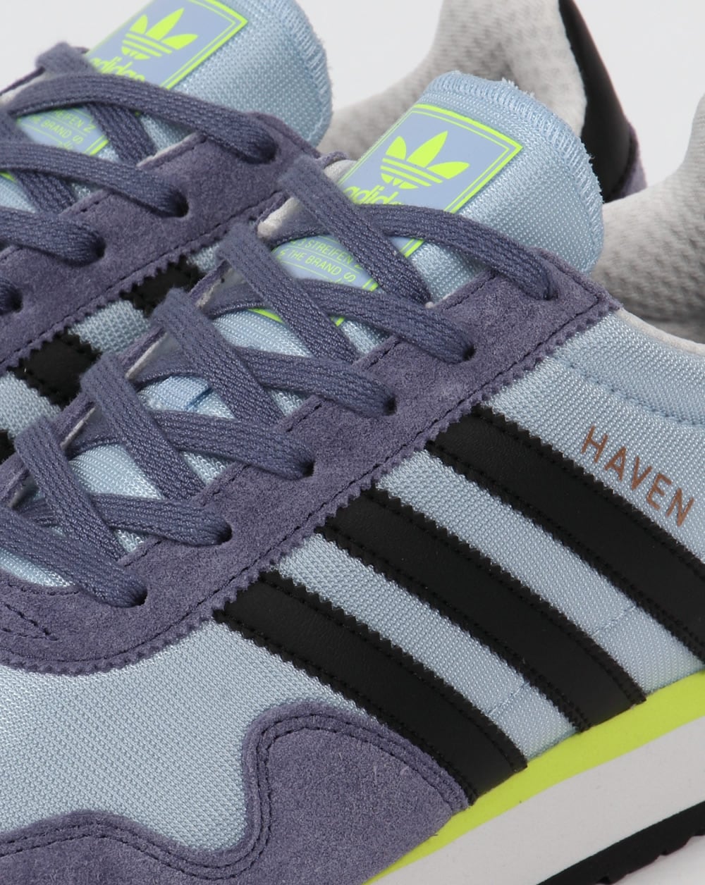 Adidas Haven Trainers Soft Blue/Black