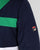 Fila Vintage Azzaro Track Top Kelly Green/Navy