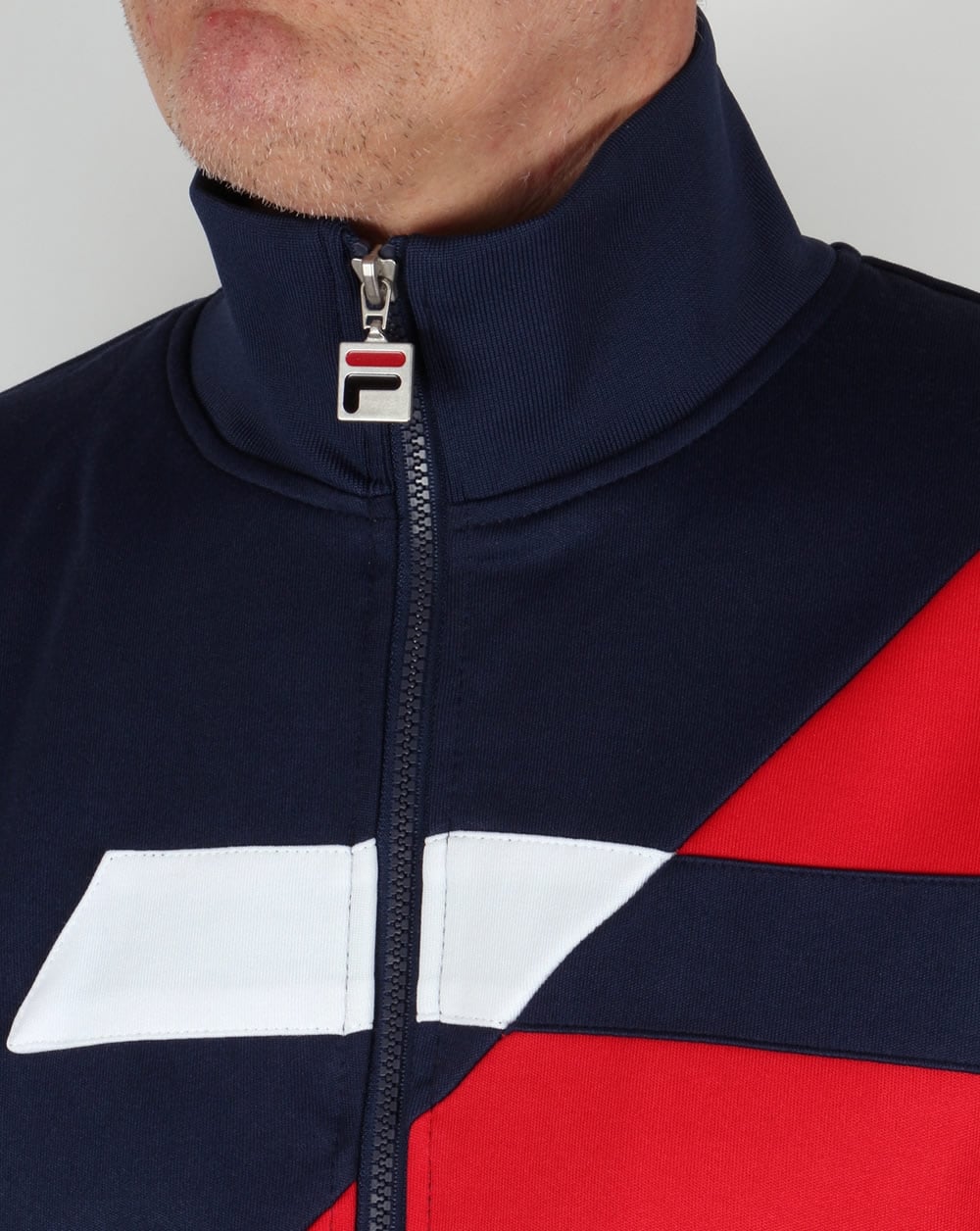 Fila Vintage Azzaro Track Top Navy/Red