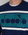 Diadora Logo Sweatshirt Estate Blue/Porcelain Green