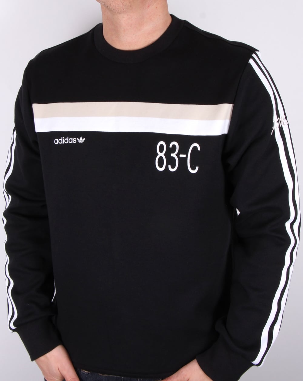Adidas Originals 83-c Sweatshirt Black
