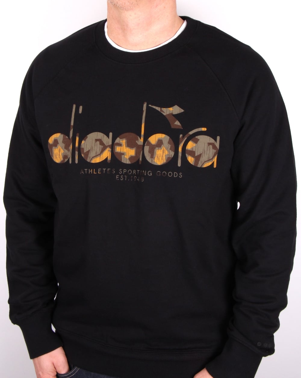 Diadora Logo Sweatshirt Black