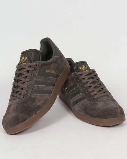 Adidas Gazelle Trainers Utility Grey/Gum