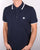 Pretty Green Multistripe Polo Shirt Navy