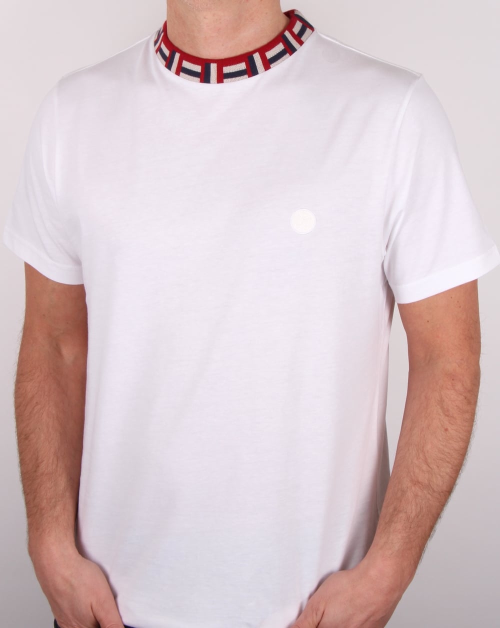 Pretty Green Plecteom T Shirt White