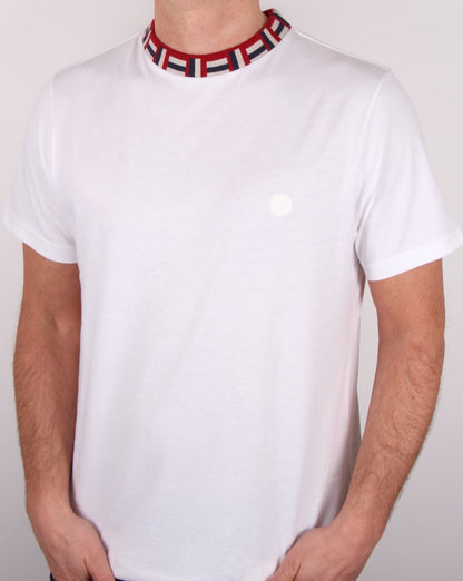 Pretty Green Plecteom T Shirt White