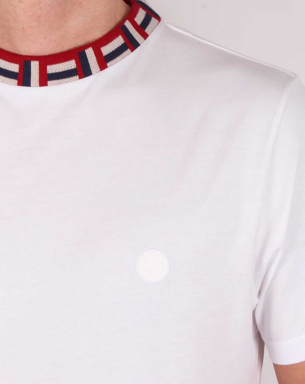 Pretty Green Plecteom T Shirt White