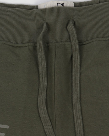 Diadora Bermuda Sweat Shorts Green Mushroom
