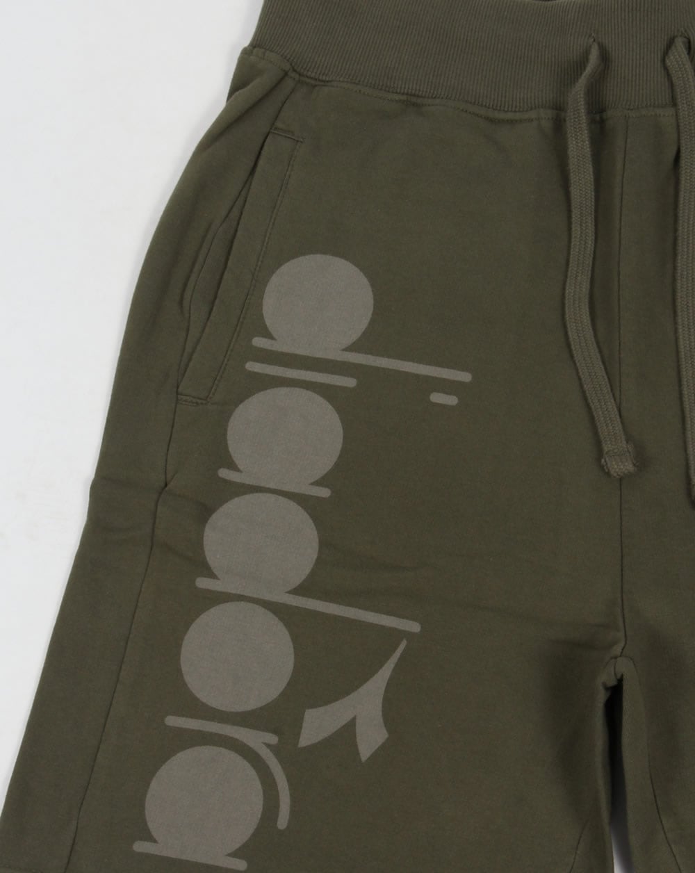 Diadora Bermuda Sweat Shorts Green Mushroom
