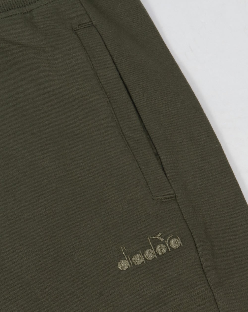Diadora Bermuda Sweat Shorts Green Mushroom