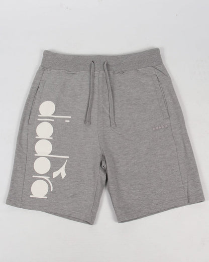 Diadora Bermuda Sweat Shorts Grey Melange