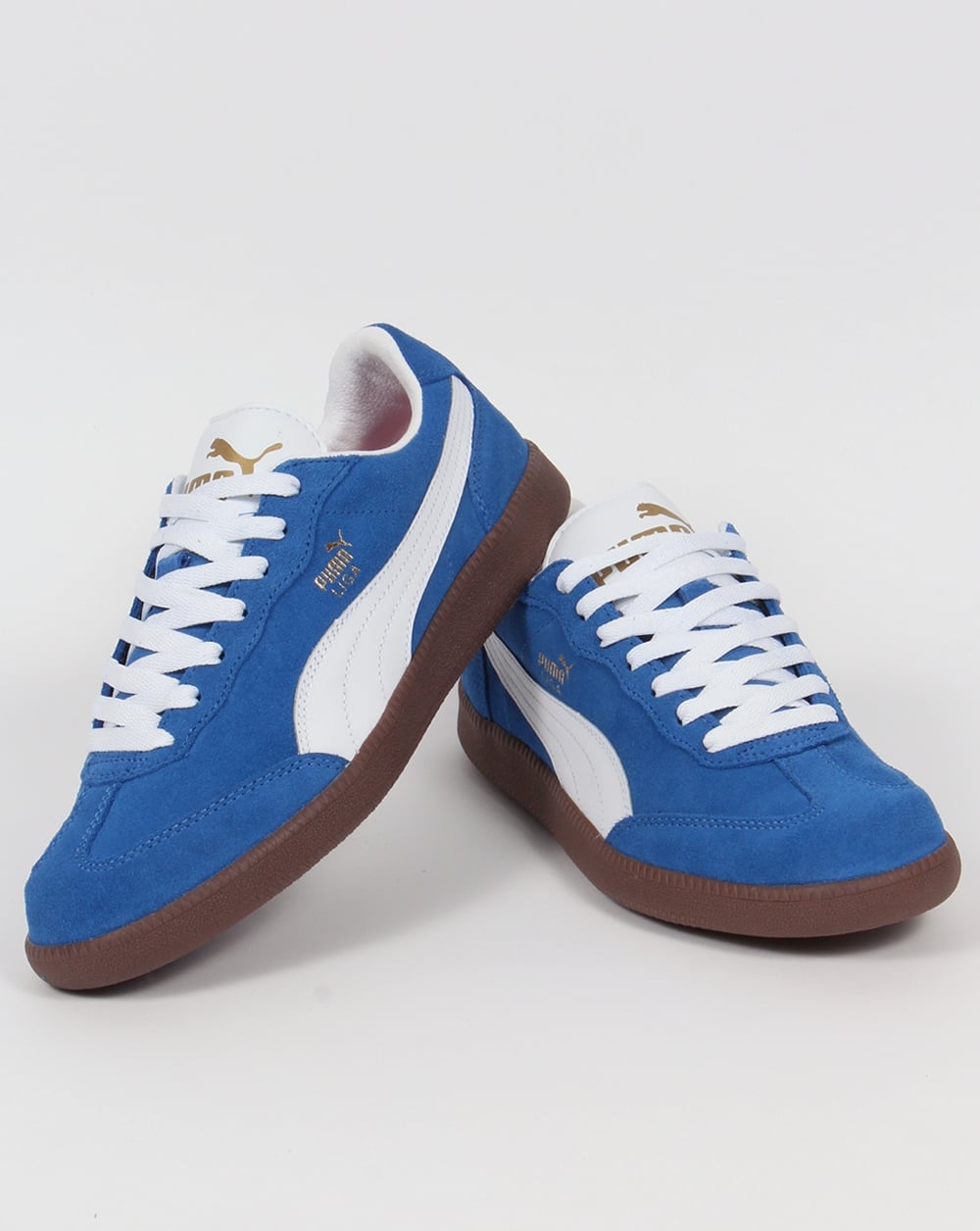 Puma Liga Suede Trainers Blue/White