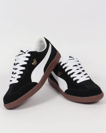 Puma Liga Suede Trainers Black/White