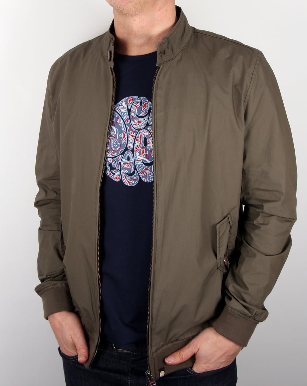 Pretty Green Dalton Harrington Khaki