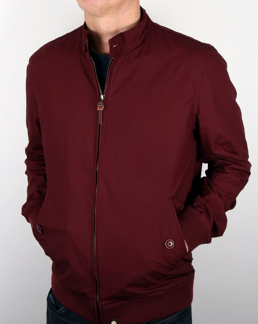 Pretty Green Dalton Harrington Burgundy