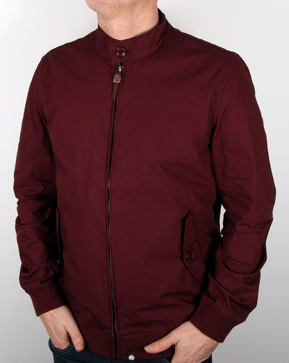Pretty Green Dalton Harrington Burgundy