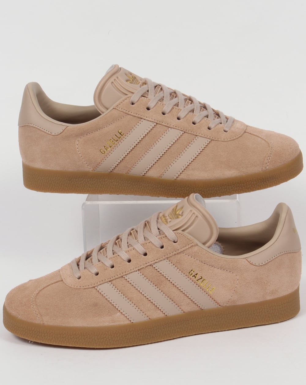 Adidas Gazelle Trainers Rich Sand Gum