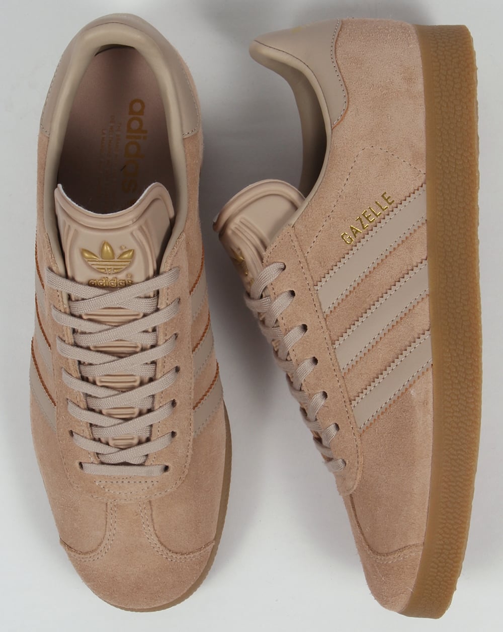 Adidas Gazelle Trainers Rich Sand Gum