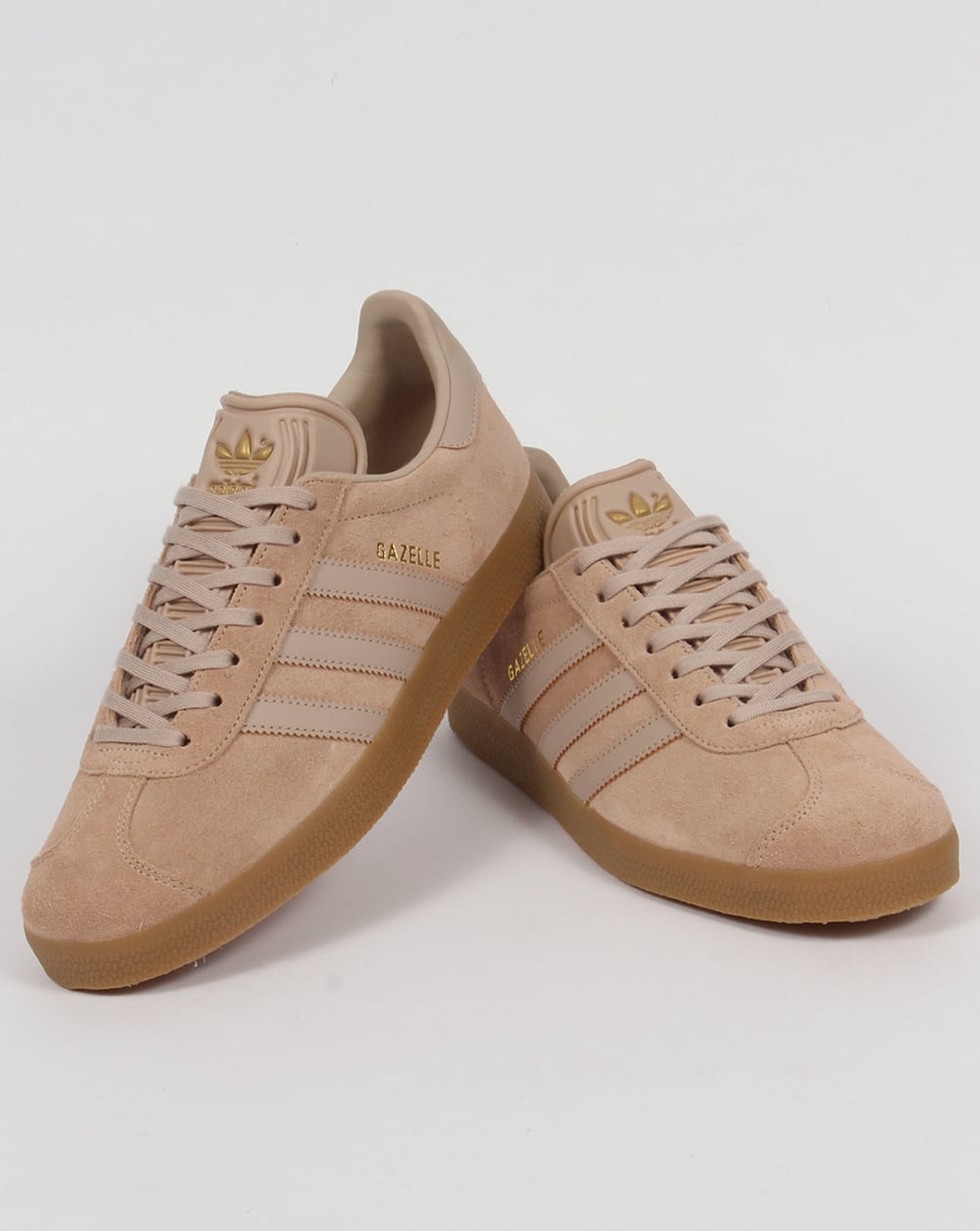 Adidas Gazelle Trainers Rich Sand Gum