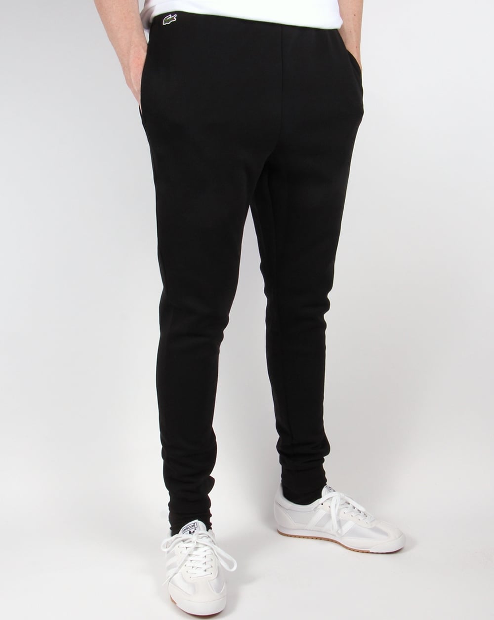 Lacoste Double Faced Track Pants Black