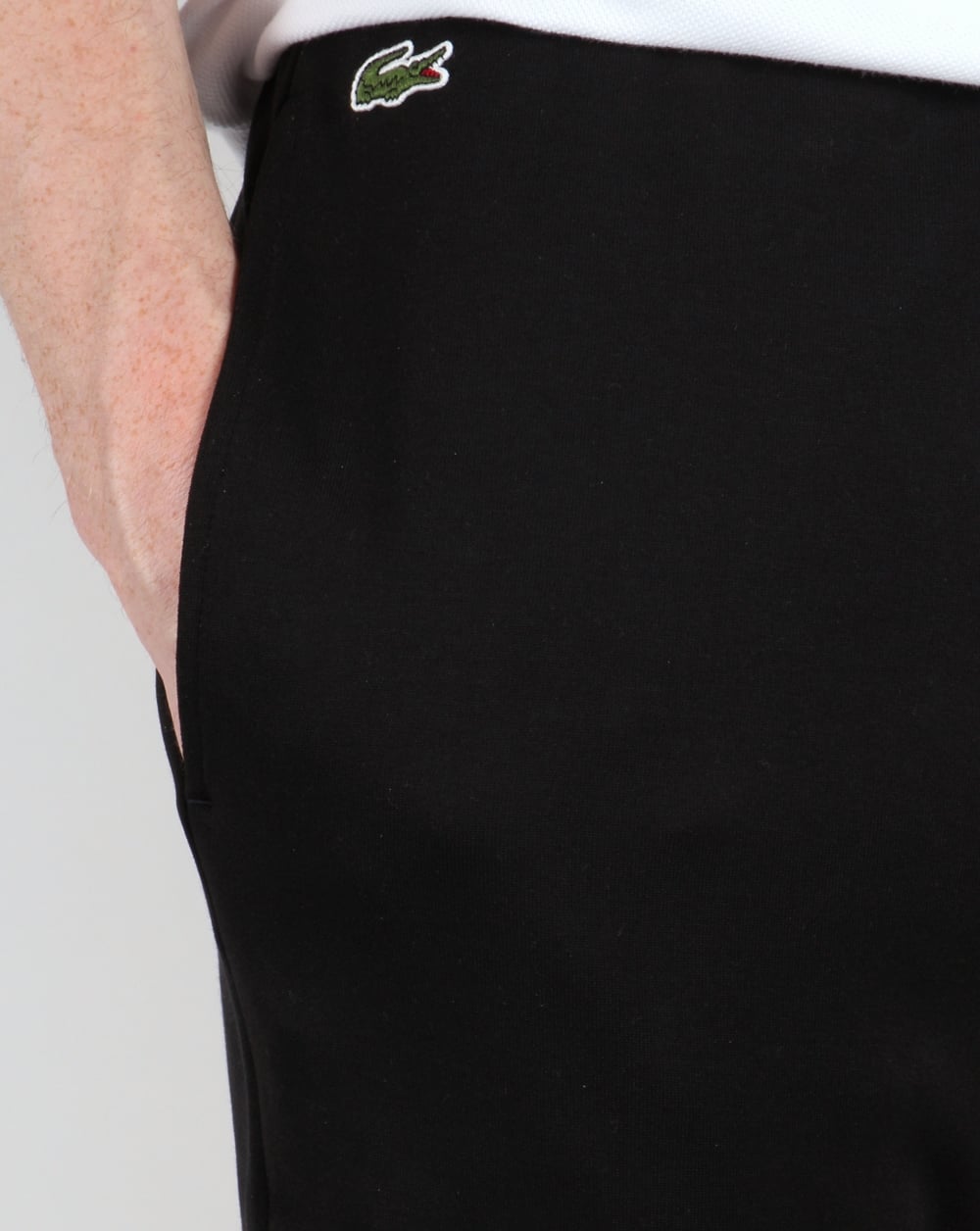 Lacoste Double Faced Track Pants Black