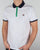 Fila Vintage Mk1 Settanta Polo Shirt White/Navy/Green