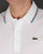 Lacoste Tipped Polo Shirt White/Ocean