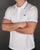 Lacoste Tipped Polo Shirt White/Ocean